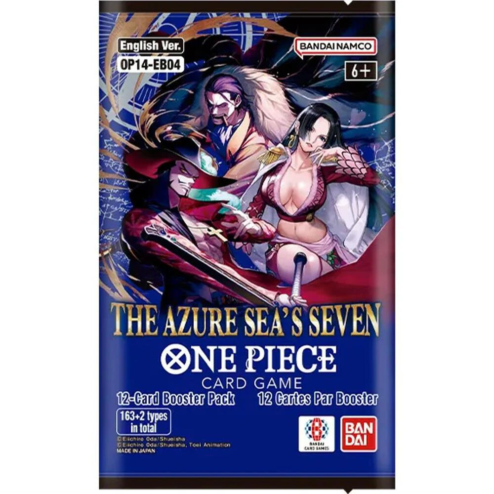 One Piece - The Azure Sea's Seven Sleeved Booster Pack - The Azure Sea's Seven (OP14)
