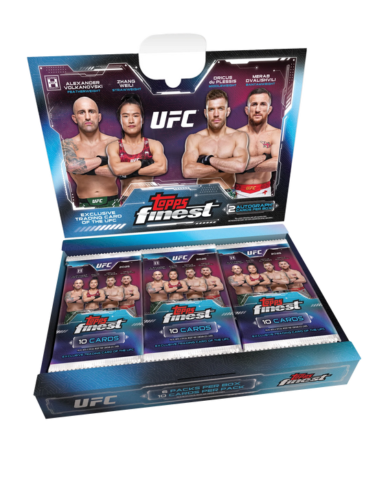 2025 Topps Finest UFC - Hobby Box - 2 Autographs Per Box
