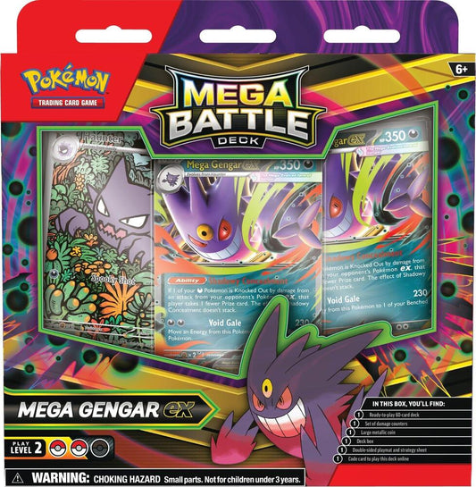 Mega Battle Deck (Mega Gengar ex) - Haunter Illustration Rare Promo